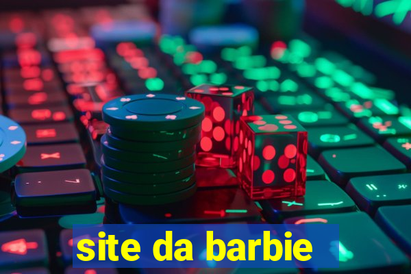 site da barbie - jogos